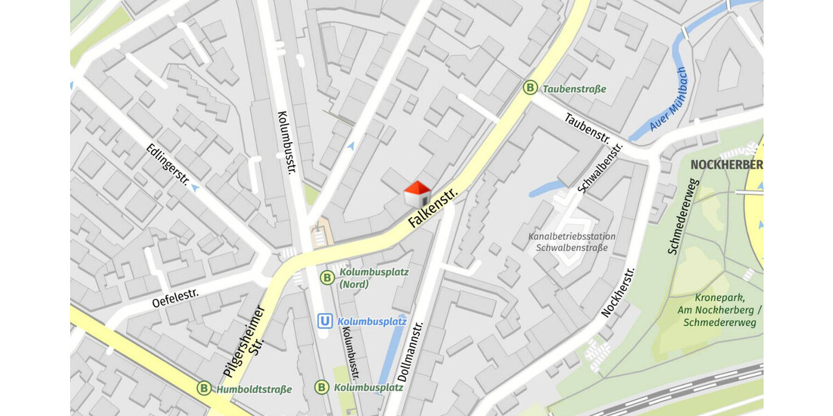 WINDISCH IMMOBILIEN - Helle 2-Zimmer-Wohnung am Kolumbusplatz - frei ab 01.12. 2 zimmer