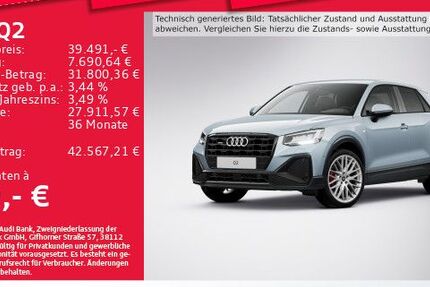 Audi Q2 7.133 km 38.962 € Eching 85386