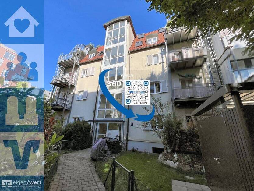München-Au: Dachgeschoßwohnung in gefragter Lage