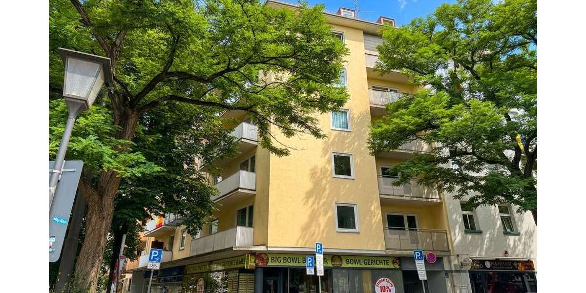 Etagenwohnung München Neuhausen-Nymphenburg - 1 Zimmer, 27 m&sup2;, 269.000&euro; | Angebot:27193783