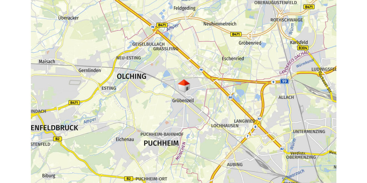 WINDISCH - Moderne, vermietete 3 Zimmer-Gartenwohnung in Gröbenzell, für den Käufer provisionsfrei! 3 zimmer