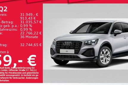 Audi Q2 8.510 km 31.949 &euro; Eching 85386