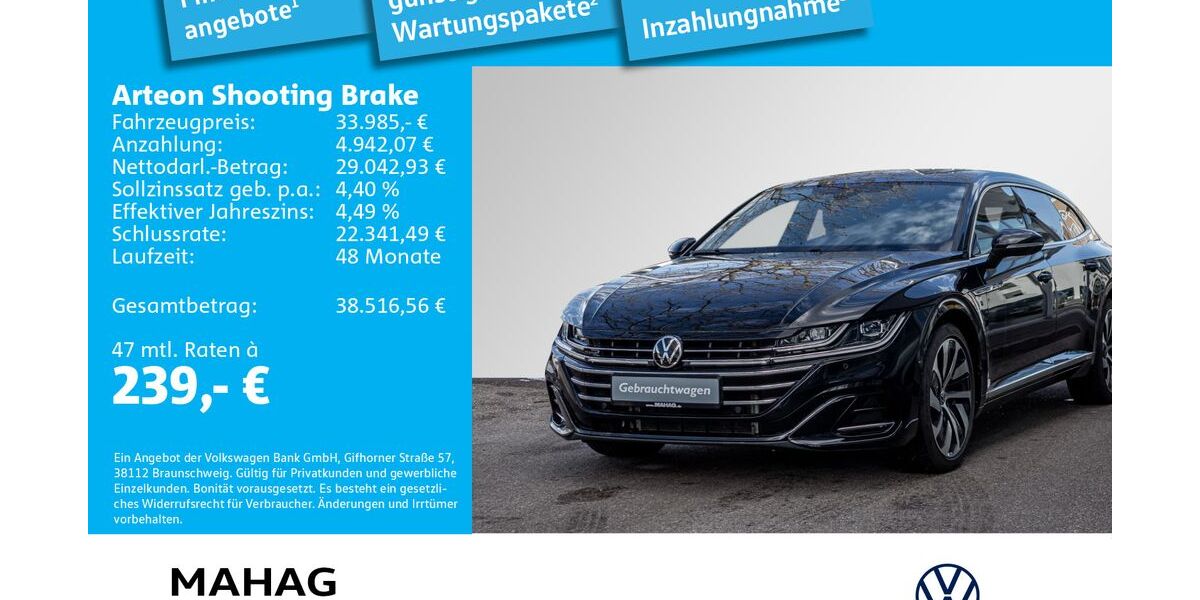 VW Arteon 24.205 km 32.899 &euro; Ottobrunn 85521