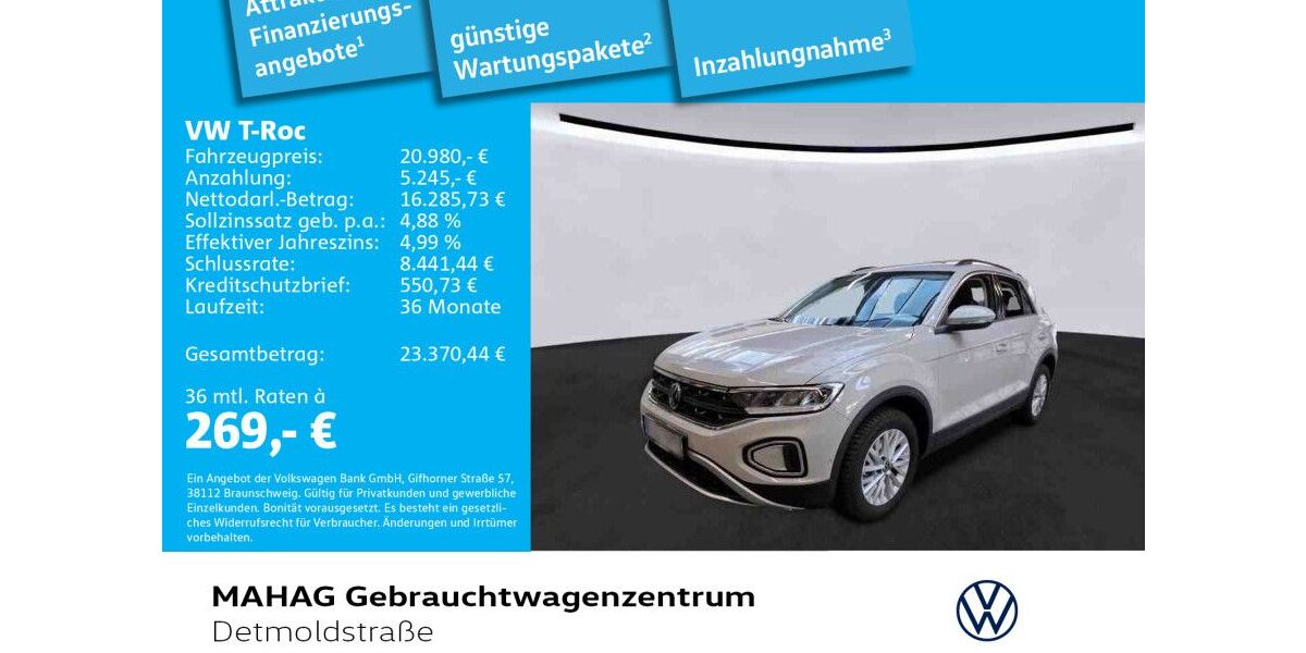 VW T-Roc 17.357 km 20.980 &euro; München 80935