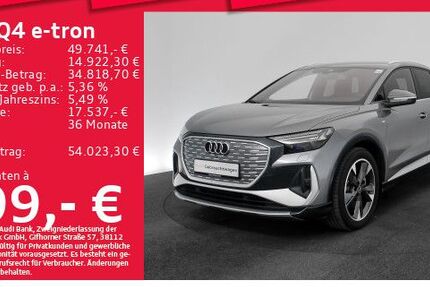 Audi Q4 e-tron 33.138 km 49.741 &euro; München 80935