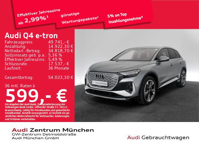 Audi Q4 e-tron 33.138 km 49.741 &euro; München 80935