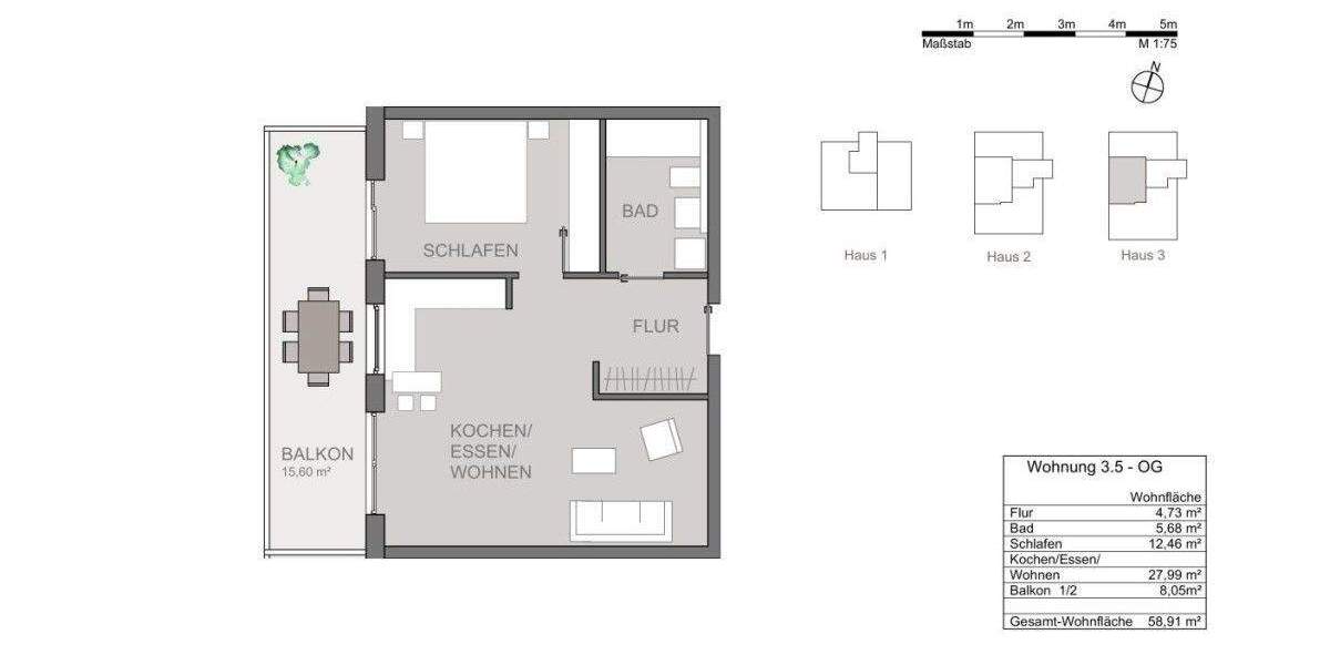 **Schicker 2 Zimmer-Wohntraum mit Balkon in schöner Wohnlage, Neufahrn (S1)** 2 zimmer