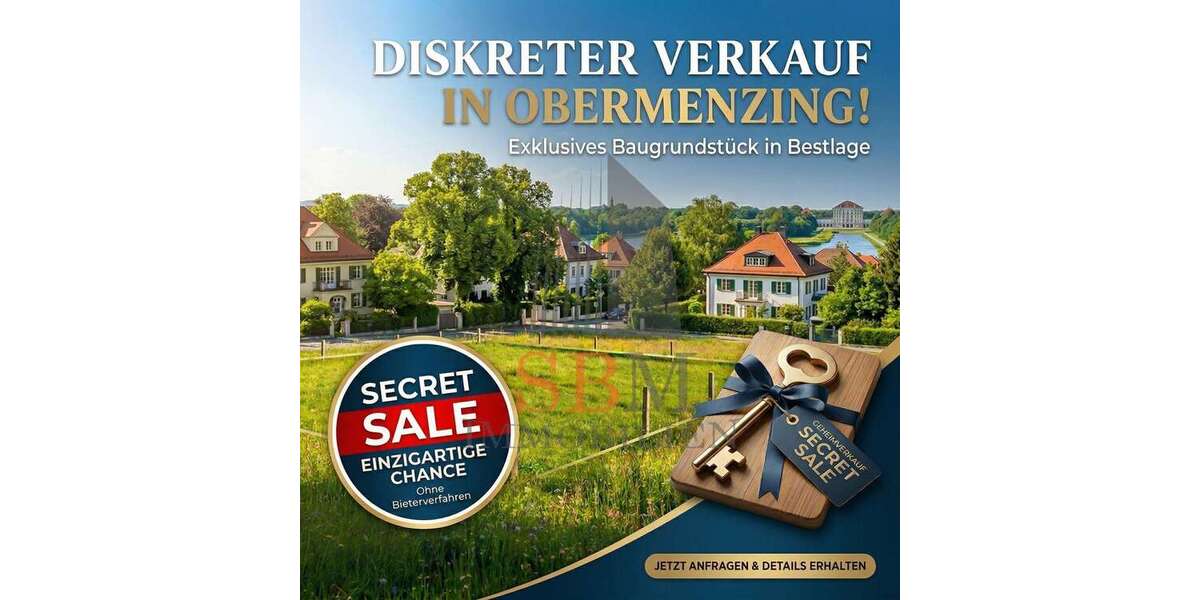 Grundstück München Pasing-Obermenzing - 3.600.000&euro; | Angebot:26119575