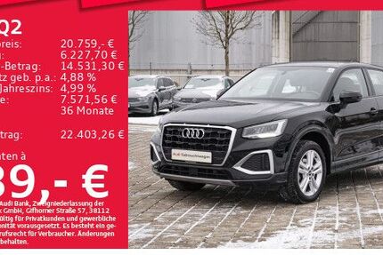 Audi Q2 39.308 km 20.433 &euro; München 80935