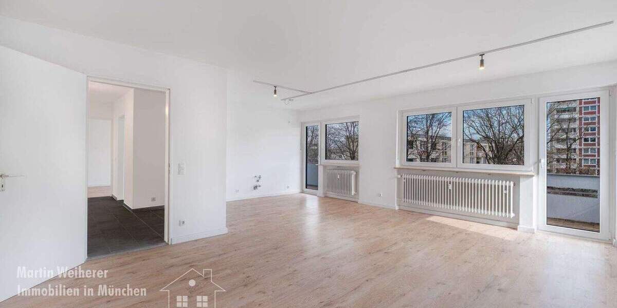 Etagenwohnung Unterhaching - 4 Zimmer, 91 m&sup2;, 490.000&euro; | Angebot:25738431