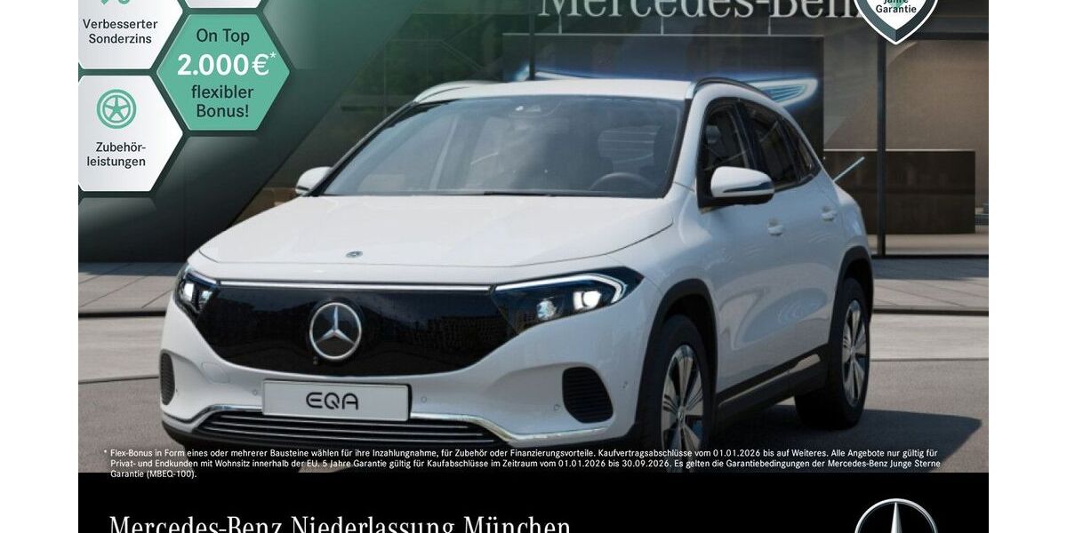Mercedes-Benz EQA 17.408 km 37.490 &euro; München 80636