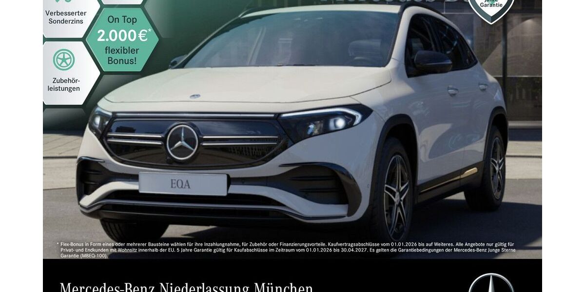 Mercedes-Benz EQA 20.559 km 35.490 &euro; München 80636