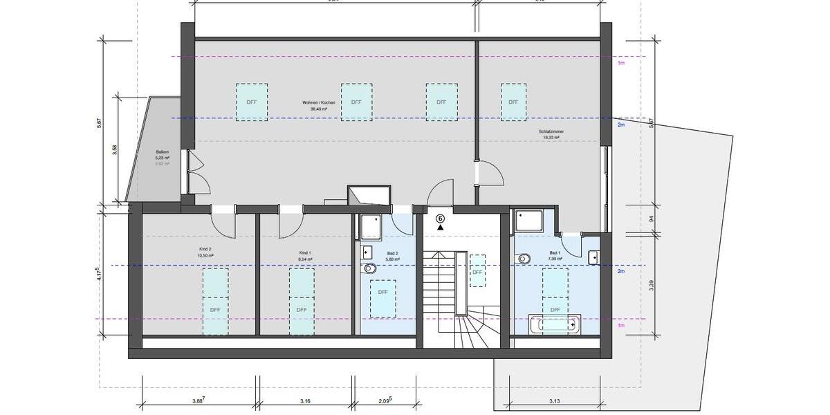 Dachgeschoßwohnung Oberhaching Deisenhofen - 4 Zimmer, 92 m&sup2;, 849.000&euro; | Angebot:27120602