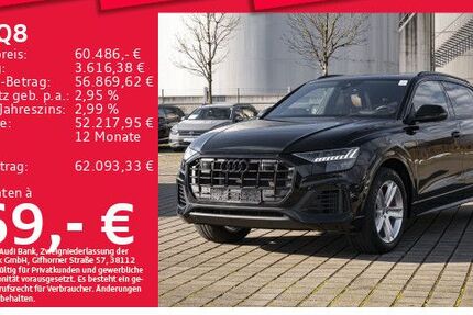 Audi Q8 58.640 km 60.486 &euro; München 80935