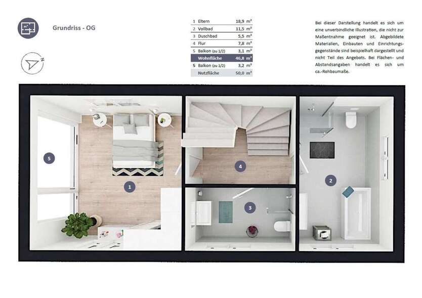 Energieeffizient & Neuwertig | Traumhaft ausgestattete DHH in Schwabhausen 5 zimmer