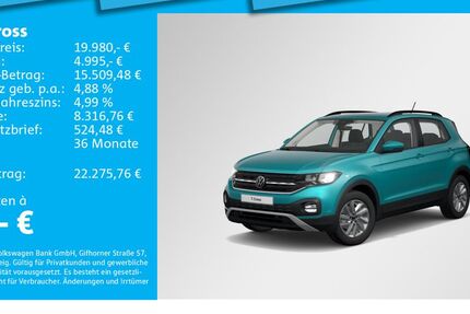 VW T-Cross 30.587 km 19.980 &euro; München 81825