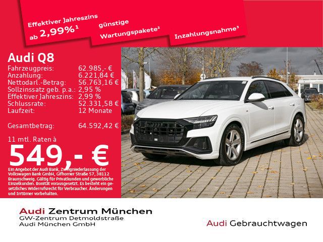 Audi Q8 44.344 km 62.216 &euro; München 80935