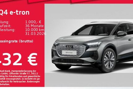 Audi Q4 e-tron 5.081 km 46.889 &euro; Eching 85386