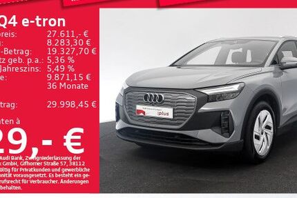 Audi Q4 e-tron 20.932 km 26.973 &euro; Eching 85386