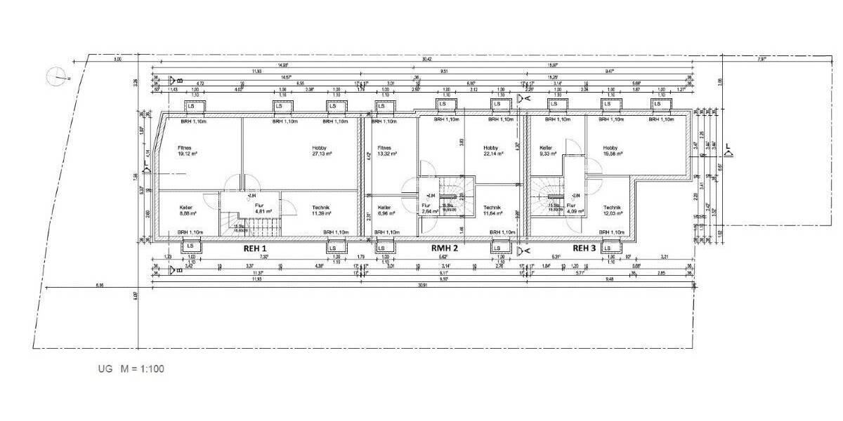 Reihenendhaus Ottobrunn - 6 Zimmer, 150 m&sup2;, 1.098.000&euro; | Angebot:25997669