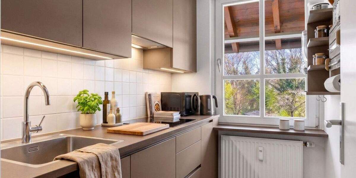 Etagenwohnung München Feldmoching-Hasenbergl - 2 Zimmer, 47 m&sup2;, 360.000&euro; | Angebot:26597763
