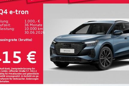Audi Q4 e-tron 6.892 km 44.384 &euro; Eching 85386
