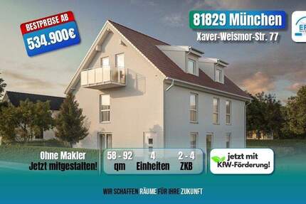 Wohnung München Trudering-Riem - 4 Zimmer, 754.900&euro; | Angebot:25602472