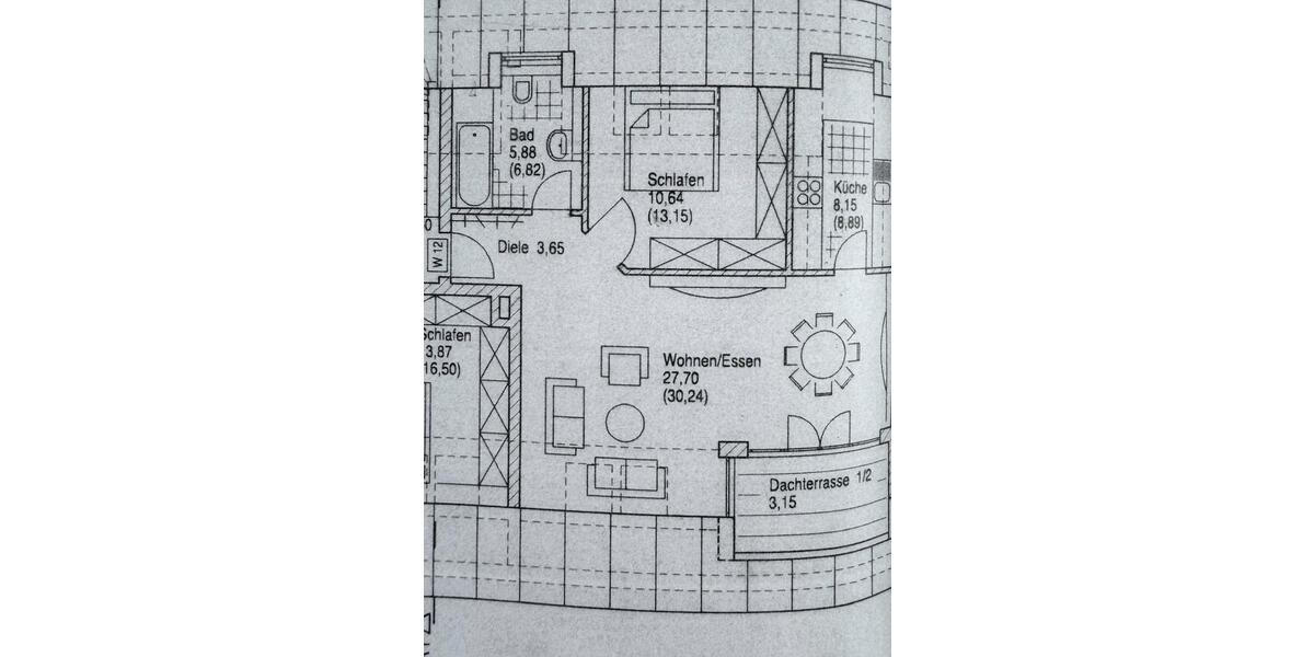 Dachgeschoßwohnung Germering - 2 Zimmer, 60 m&sup2;, 430.000&euro; | Angebot:26745667