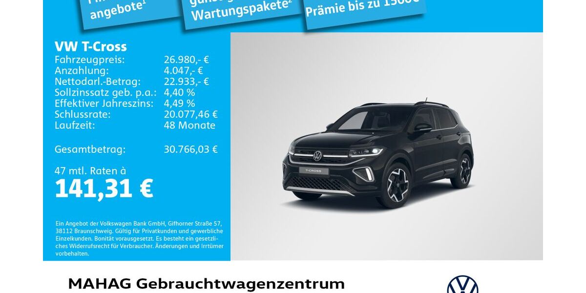 VW T-Cross 15.393 km 26.980 &euro; München 80935