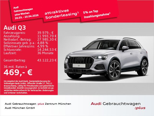 Audi Q3 6.000 km 39.979 &euro; Eching 85386