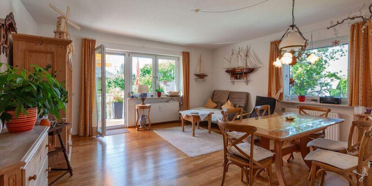 Wohlfühl-Wohnung: 3 Zimmer-OG mit Balkon und gepflegtem Gartenanteil 3 zimmer