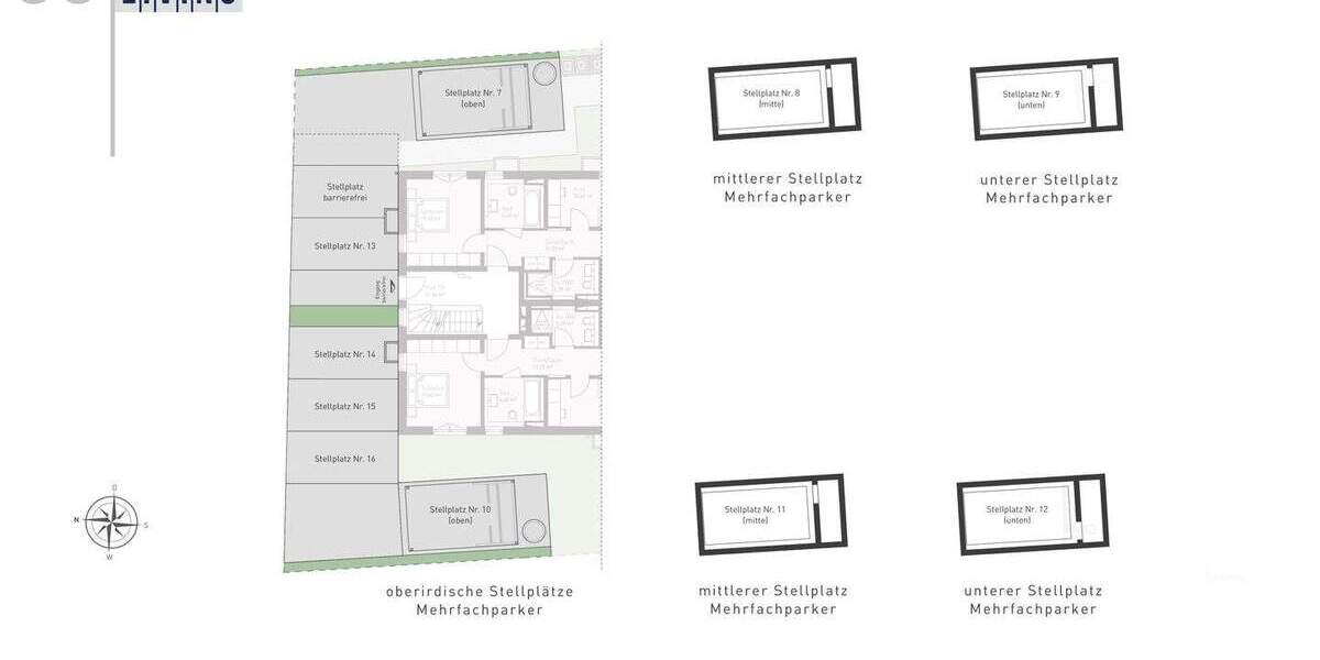 Etagenwohnung Vaterstetten Parsdorf - 5 Zimmer, 116 m&sup2;, 1.039.000&euro; | Angebot:25769067