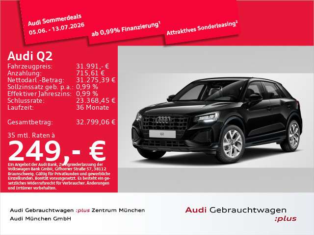 Audi Q2 21.605 km 31.991 &euro; Eching 85386