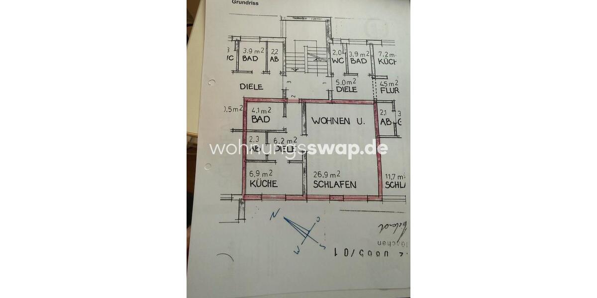 Etagenwohnung Unterhaching - 2 Zimmer, 45 m&sup2;, 625&euro; | Angebot:26393686