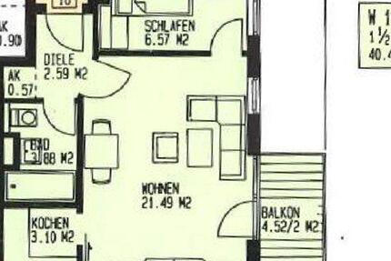 Wohnung Dachau - 1.5 Zimmer, 40 m&sup2;, 270.000&euro; | Angebot:26072866