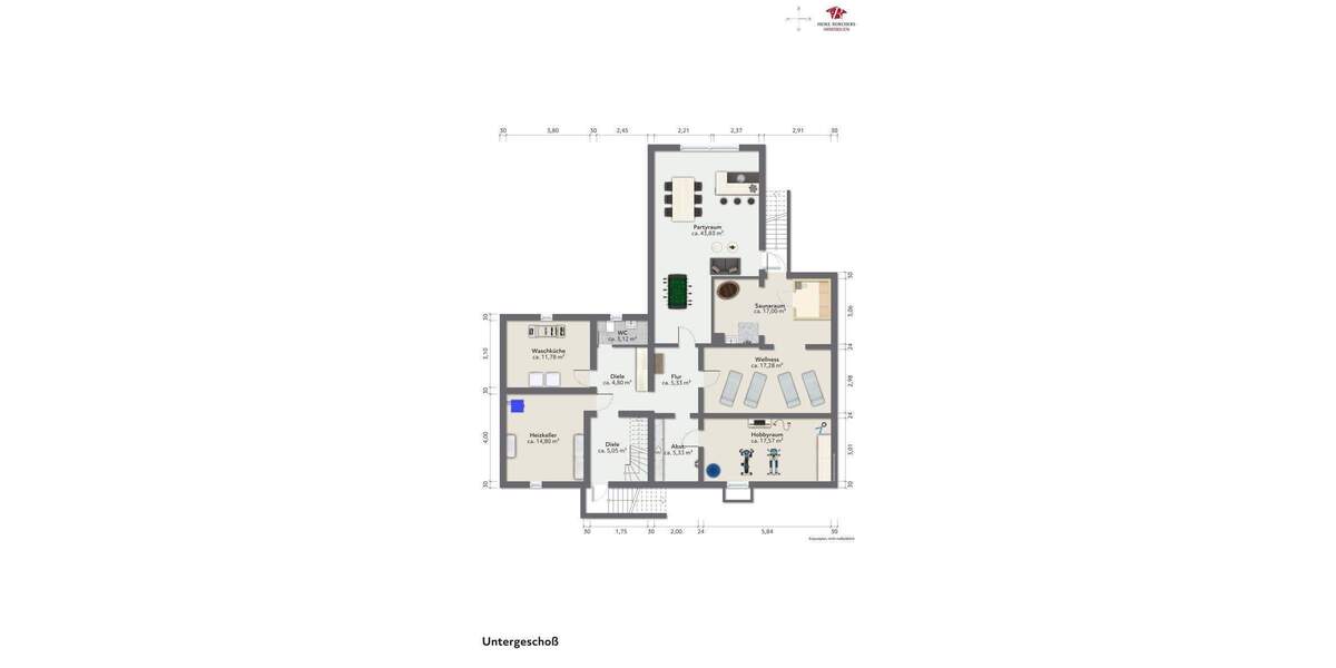 Doppelhaushälfte Unterhaching - 6 Zimmer, 282 m&sup2;, 1.490.000&euro; | Angebot:25392326