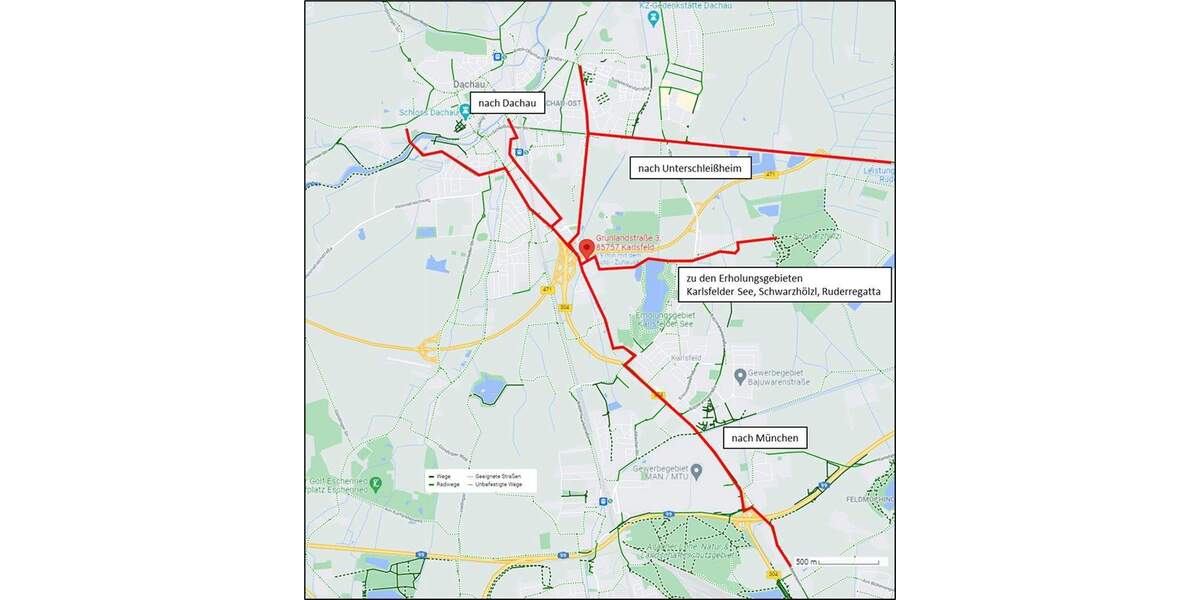 Etagenwohnung Karlsfeld - 4 Zimmer, 117 m&sup2;, 2.395&euro; | Angebot:25918329
