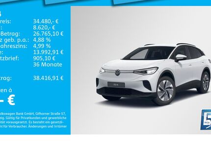 VW ID.4 6.096 km 34.480 &euro; München 80935