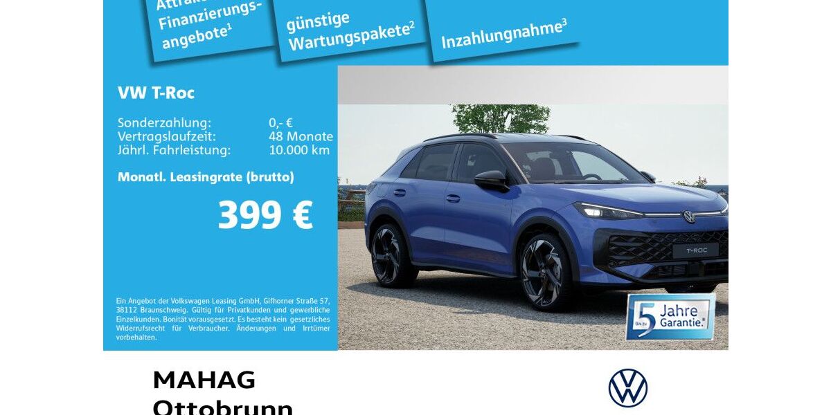 VW T-Roc 3.000 km 35.361 &euro; Ottobrunn 85521