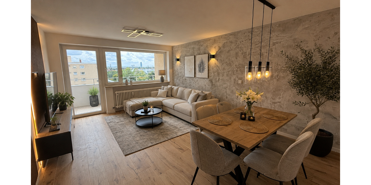 Etagenwohnung München Feldmoching-Hasenbergl - 4 Zimmer, 88 m&sup2;, 599.000&euro; | Angebot:26915529