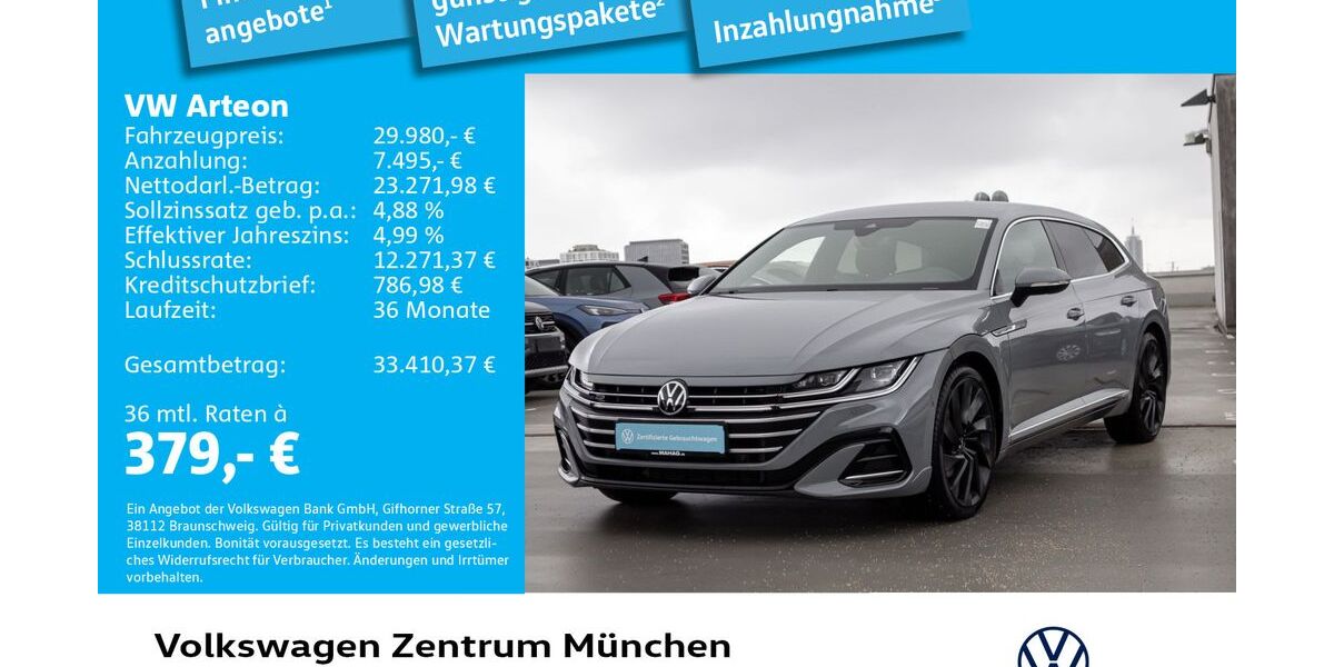 VW Arteon 85.104 km 29.980 &euro; München 80687