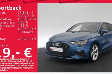 Audi A3 36.785 km 27.262 &euro; Eching 85386