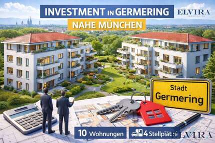 Haus Germering Neugermering - 3 Zimmer, 736 m&sup2;, 3.314.000&euro; | Angebot:25780597
