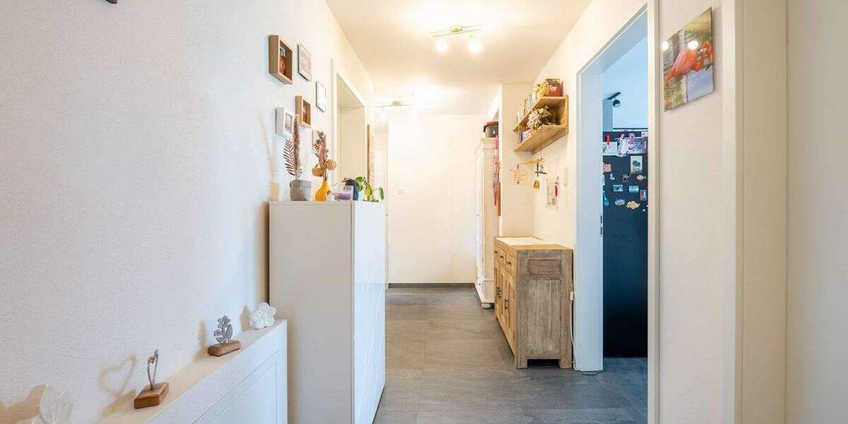 Charmante Dachgeschosswohnung mit großem Sonnenbalkon - neuwertig und energieeffizient 3 zimmer