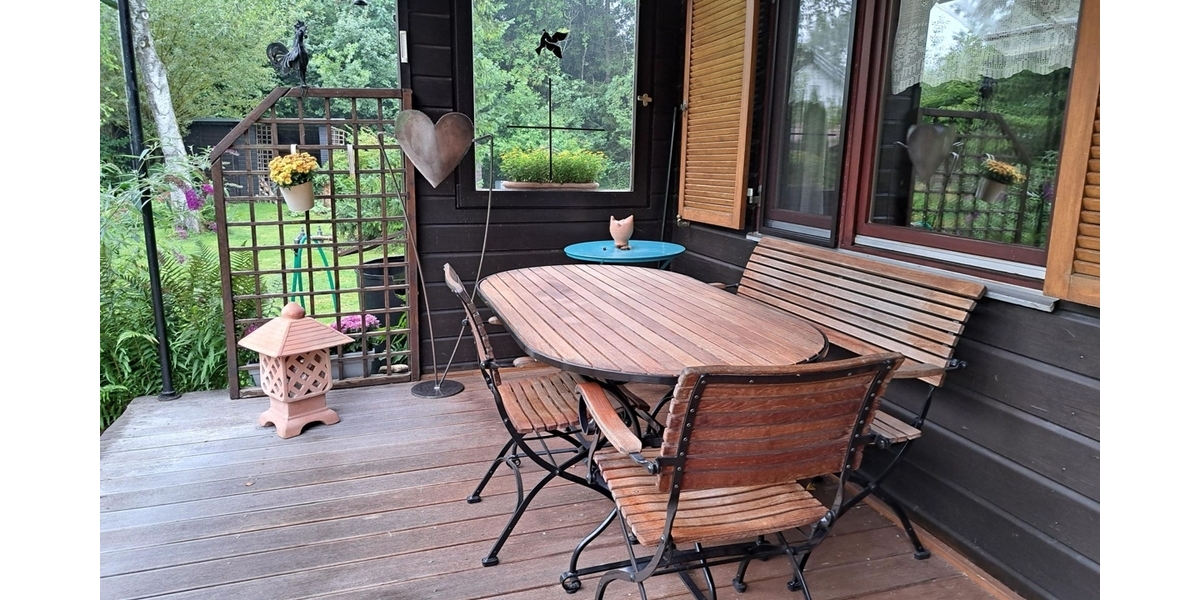 Wochenend-Ferienhaus auf idyllischem Grundstück am Wald in Kirchseeon - Ferienhaus Kirchseeon | Angebot:22477616