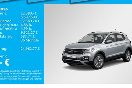 VW T-Cross 15.234 km 22.390 &euro; München 80687