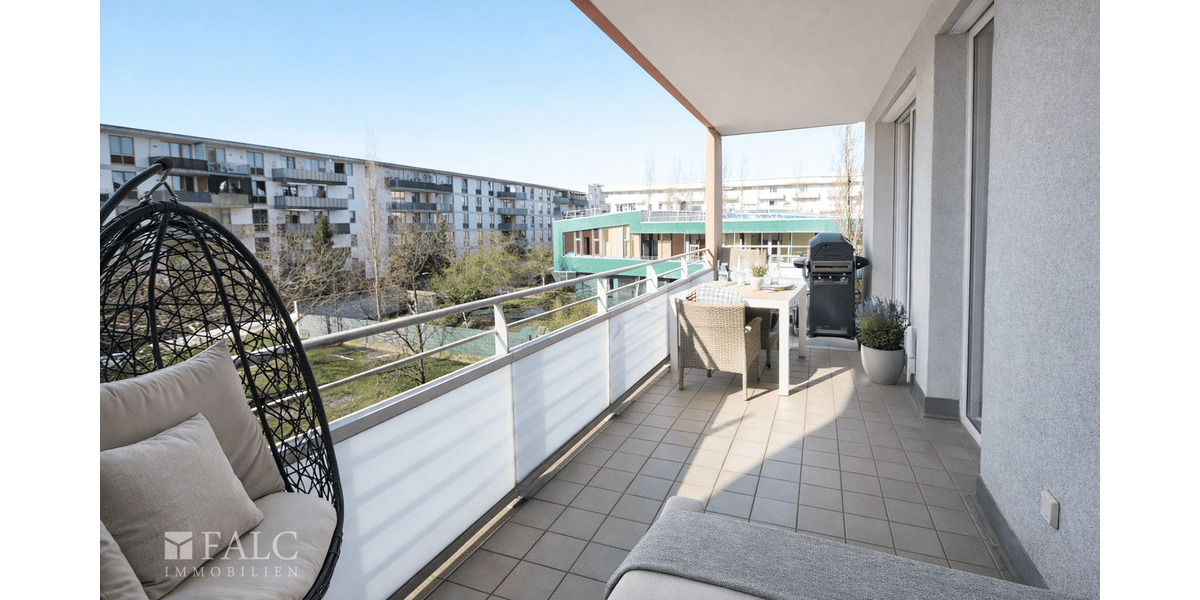 Etagenwohnung München Trudering-Riem - 2 Zimmer, 51 m&sup2;, 399.000&euro; | Angebot:26190526
