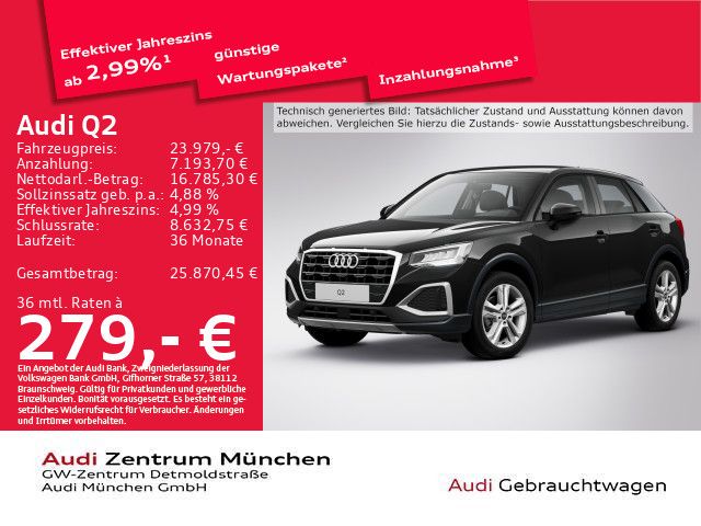 Audi Q2 34.797 km 23.979 &euro; München 80935