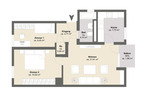 Etagenwohnung Holzkirchen - 3 Zimmer, 64 m&sup2;, 160.000&euro; | Angebot:26644399