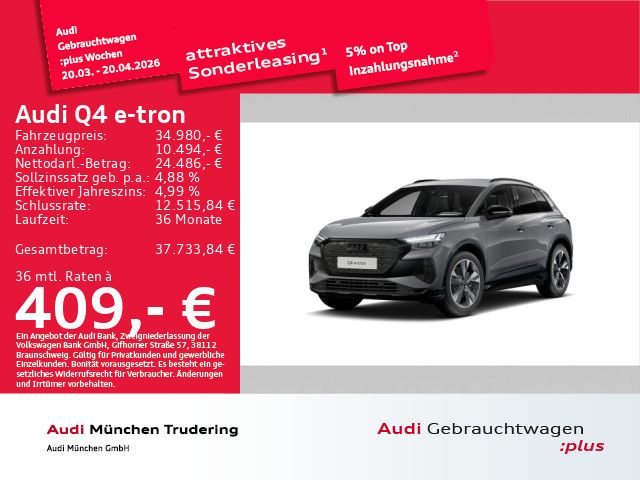Audi Q4 e-tron 33.519 km 34.980 &euro; München 81825